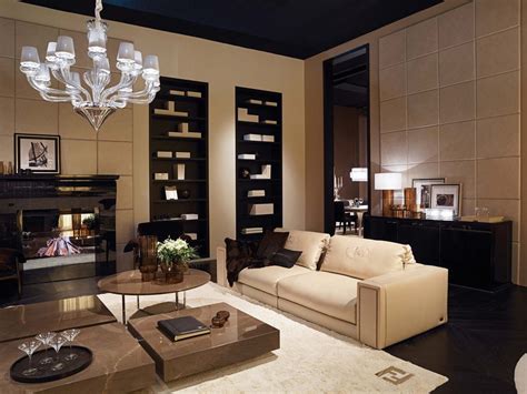 Where can I find Versace Home and Fendi Casa showrooms in 